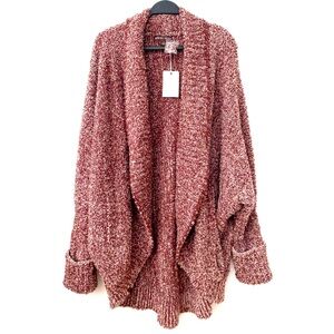 🤎❤️Barefoot Dreams
CozyChic Cocoon Cardi Heathered Rosewood/ Vintage Rose 🌹